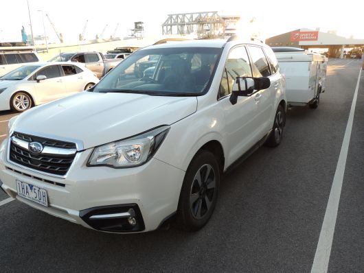 Vor der F&auml;hre in Geelong